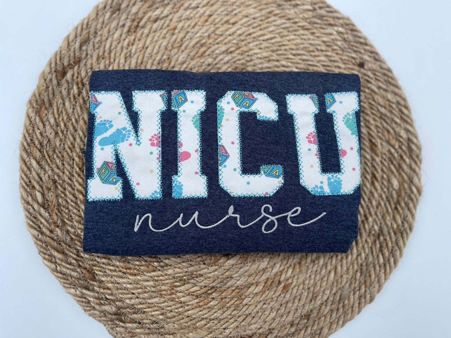 NICU or L&D embroidered Tshirt