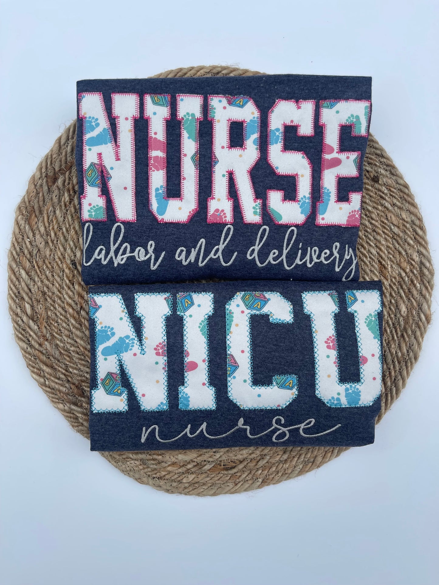 NICU or L&D embroidered Tshirt